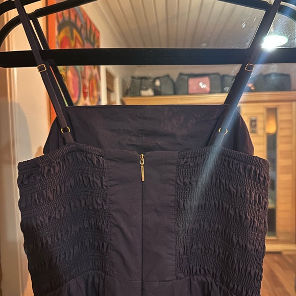 Cleobella Riley Ankle Dress in Moresco Navy Print - Picture 7 of 8